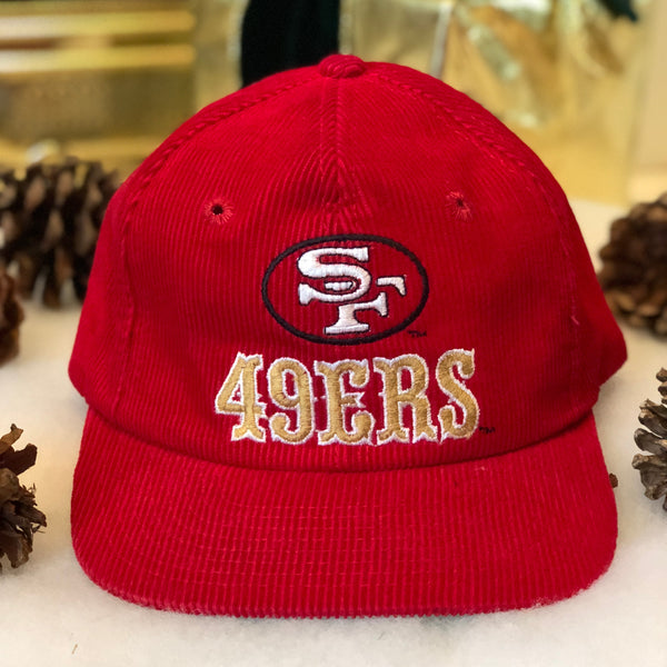 Vintage The Eastport by Starter NFL San Francisco 49ers Corduroy Snapback Hat