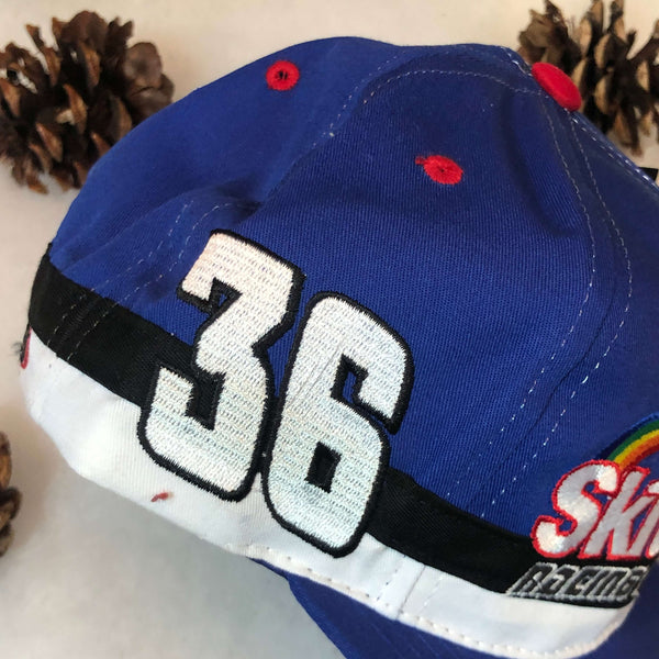 Vintage Deadstock NWT NASCAR Skittles Racing Ernie Irvan Twill Snapback Hat