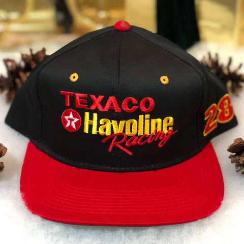 Vintage Deadstock NWOT NASCAR Texaco Havoline Racing Ernie Irvan Twill Snapback Hat