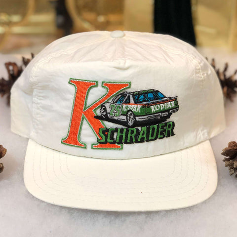 Vintage Deadstock NWOT NASCAR Kodiak Racing Ken Schrader Nylon Snapback Hat