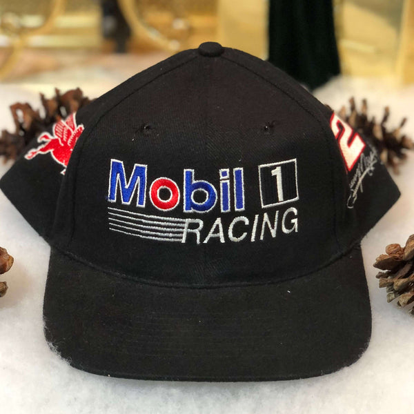 Vintage Mobil 1 Racing Jeremy Mayfield Snapback Hat