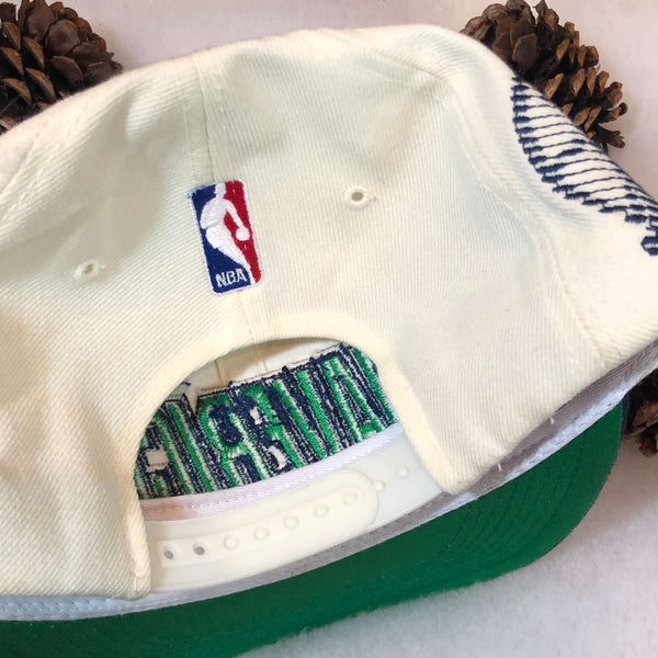 Vintage Deadstock NWT NBA Dallas Mavericks Sports Specialties Shadow Snapback Hat