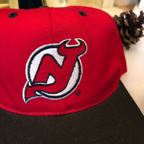 Vintage NHL New Jersey Devils Sports Channel Snapback Hat