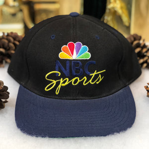 Vintage Deadstock NWOT NBC Sports Twill Snapback Hat
