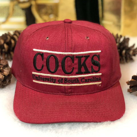 Vintage NCAA South Carolina Gamecocks The Game Split Bar Twill Snapback Hat