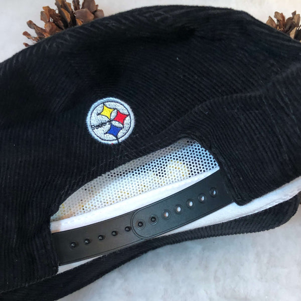 Vintage Deadstock NWOT NFL Pittsburgh Steelers Annco Corduroy Snapback Hat