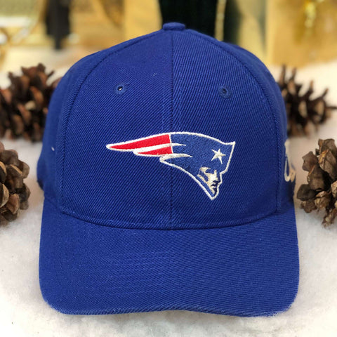 Vintage NFL New England Patriots Logo Athletic Wool Strapback Hat