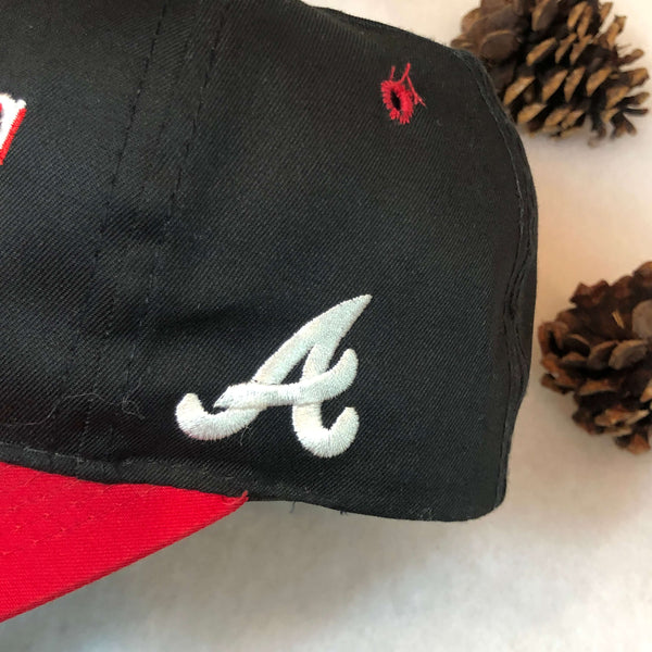Vintage MLB Atlanta Braves Tri-Bar Twill Snapback Hat