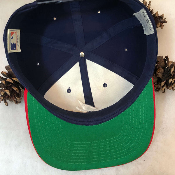 Vintage MLB Atlanta Braves The G Cap Twill Snapback Hat