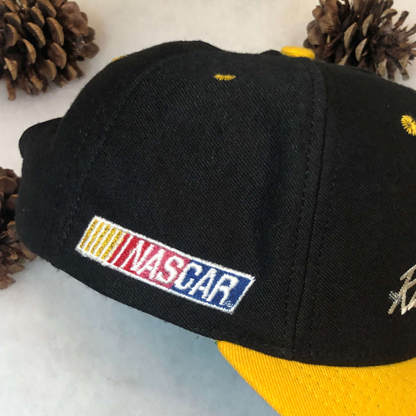 Vintage NASCAR Rusty Wallace Nutmeg Mills Wool Snapback Hat