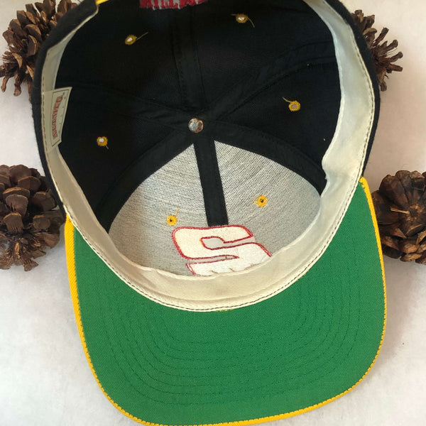 Vintage NASCAR Rusty Wallace Nutmeg Mills Wool Snapback Hat