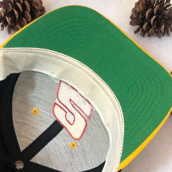 Vintage NASCAR Rusty Wallace Nutmeg Mills Wool Snapback Hat