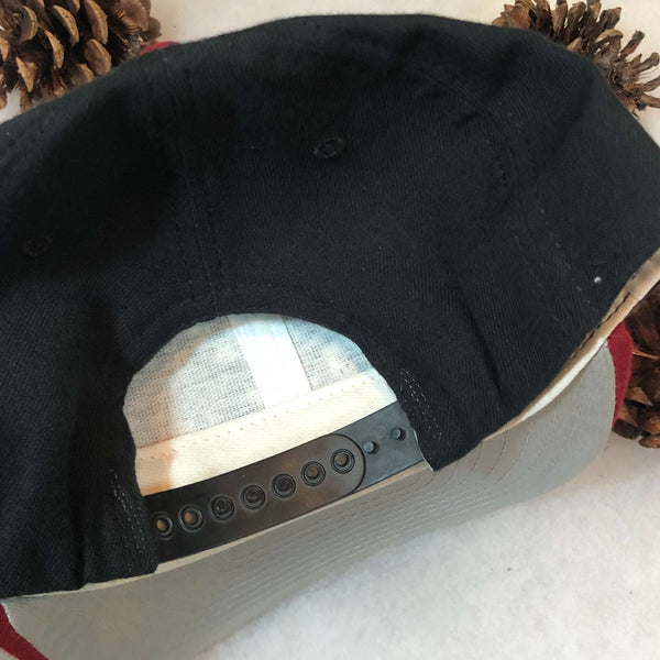 Vintage IHL Chicago Wolves New Era Wool Snapback Hat