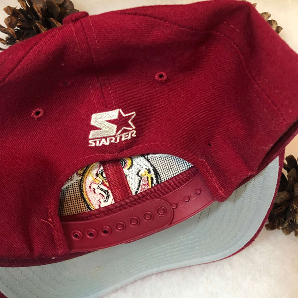 Vintage NCAA Florida State Seminoles Starter Wool Snapback Hat