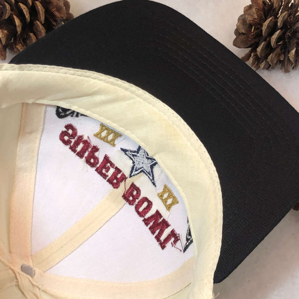 Vintage NFL Dallas Cowboys Super Bowl XXX Champions Drew Pearson Twill Snapback Hat