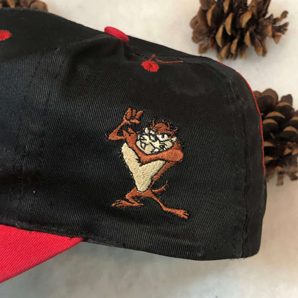 Vintage 1993 Taz Looney Tunes Twill Snapback Hat