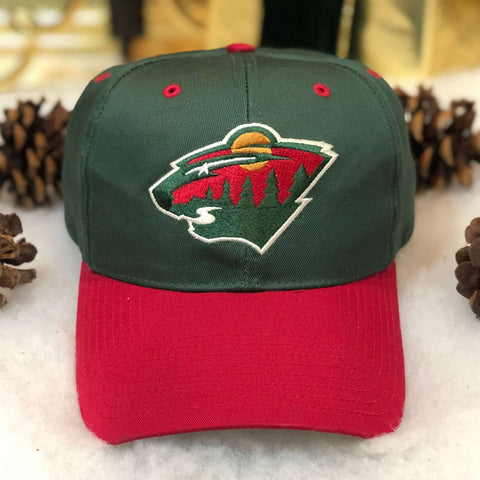 Vintage NHL Minnesota Wild Twins Enterprise Twill Snapback Hat