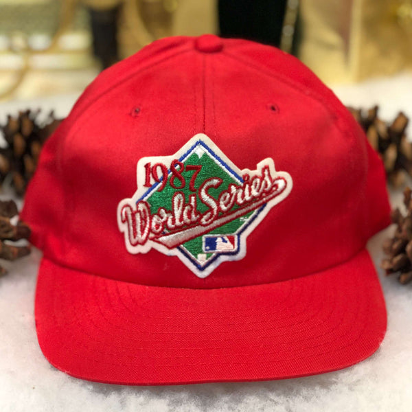 Vintage 1987 MLB World Series Minnesota Twins St. Louis Cardinals Sports Specialties Twill Snapback Hat