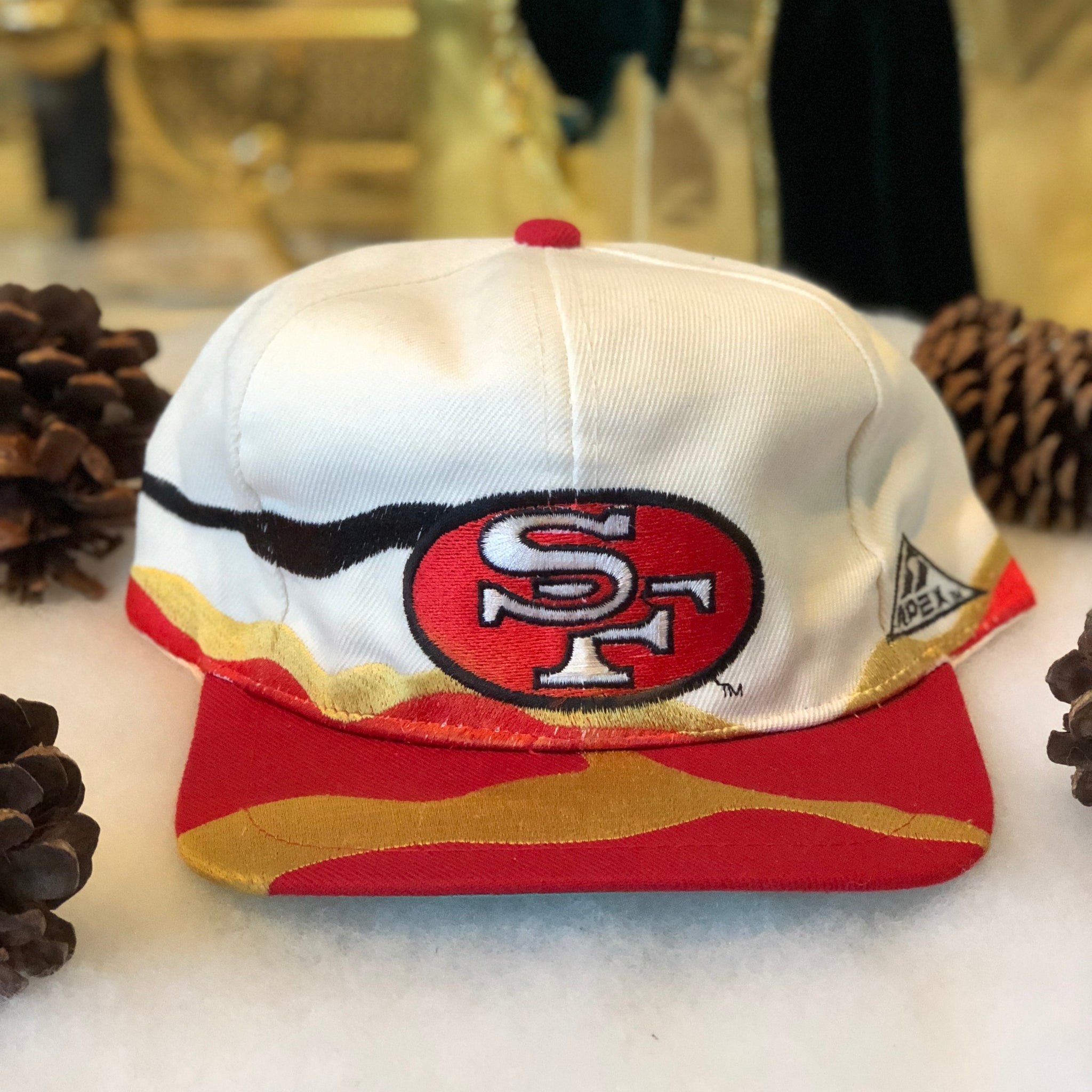 Vintage Deadstock NWOT Apex One NFL San Francisco 49ers Snapback Hat