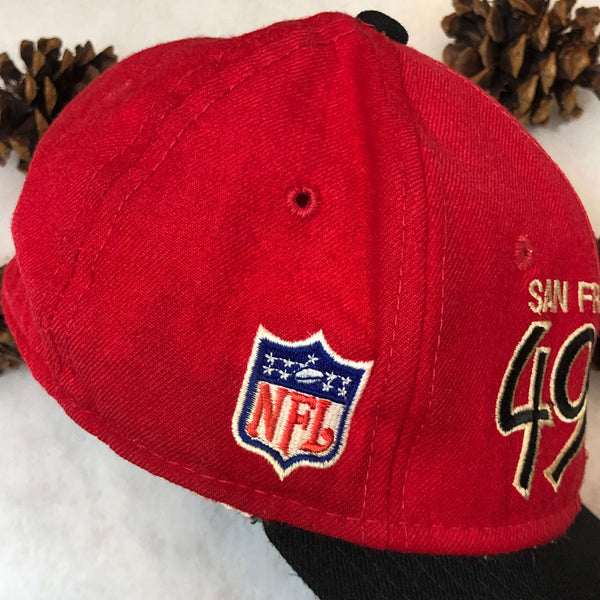 Vintage NFL San Francisco 49ers Sports Specialties Script Wool Fitted Hat 7