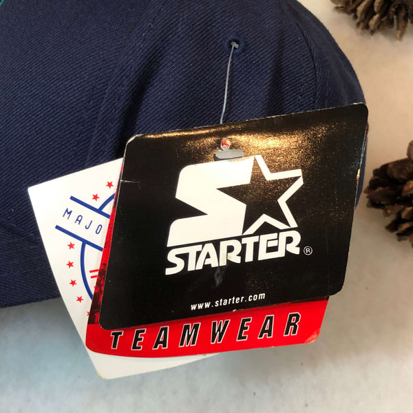 Vintage Deadstock NWT MLB Seattle Mariners Starter Wool Strapback Hat