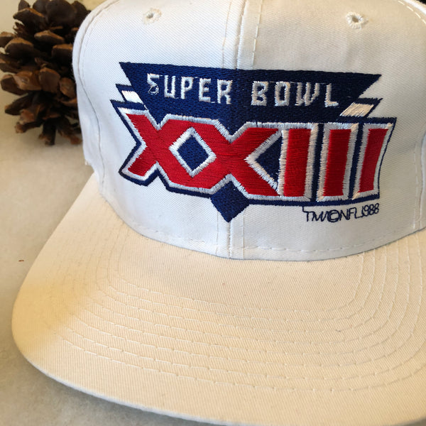 Vintage Deadstock NWOT NFL Super Bowl XXIII Snapback Hat