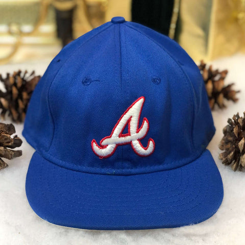 Vintage MLB Atlanta Braves Roman Headwear Wool Fitted Hat 7 1/4
