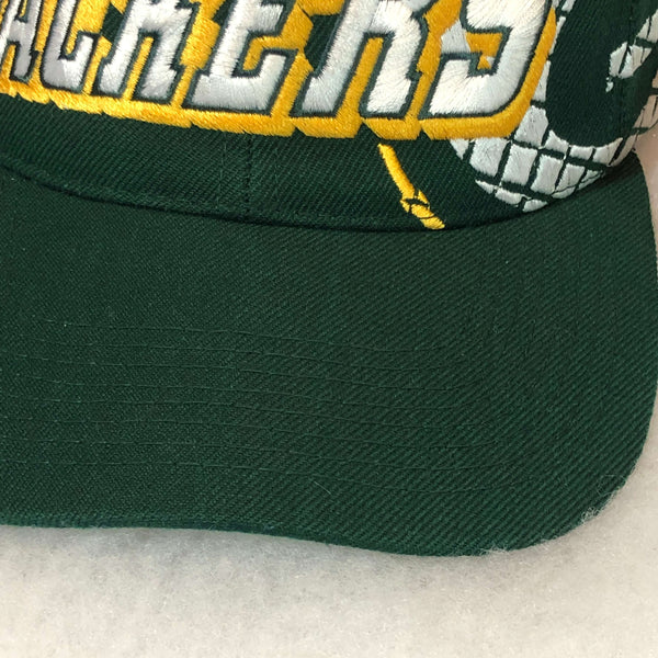 Vintage NFL Green Bay Packers Sports Specialties Grid Snapback Hat