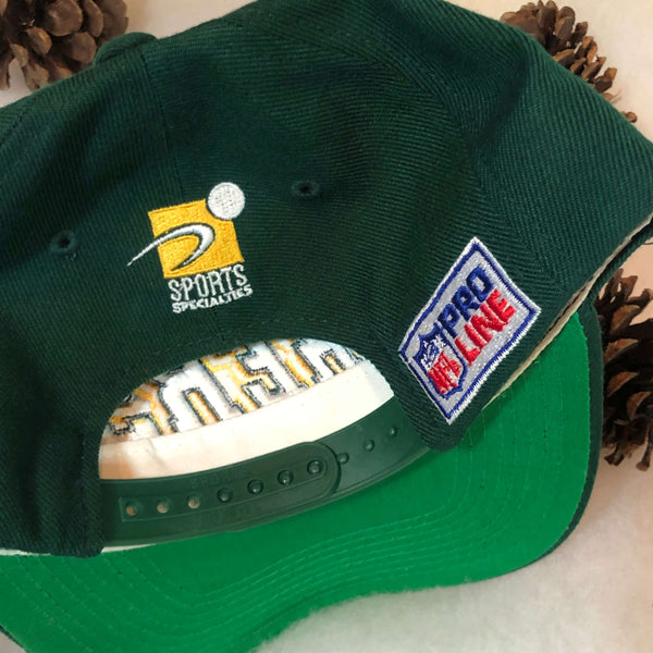 Vintage NFL Green Bay Packers Sports Specialties Grid Snapback Hat