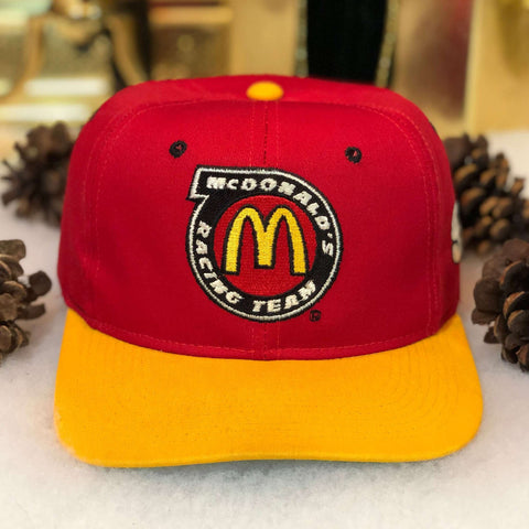 Vintage NASCAR McDonald's Racing Bill Elliot Twill Snapback Hat