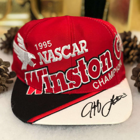 Vintage Deadstock NWOT 1995 NASCAR Winston Cup Champion Jeff Gordon Snapback Hat