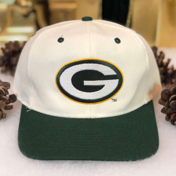 Vintage NFL Green Bay Packers Logo 7 Wool Snapback Hat