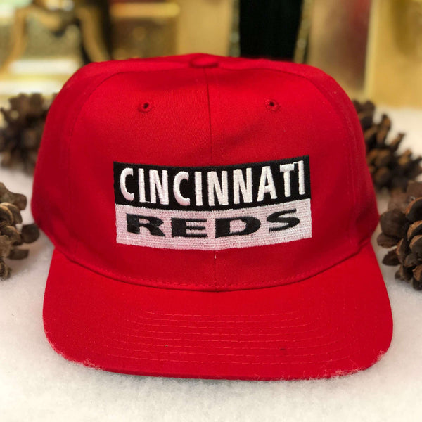 Vintage MLB Cincinnati Reds Annco Twill Snapback Hat