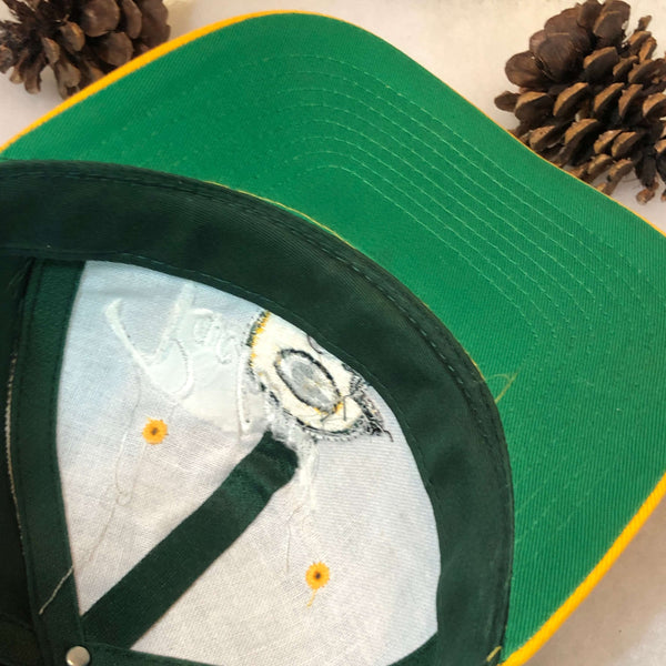 Vintage NFL Green Bay Packers AJD Twill Snapback Hat