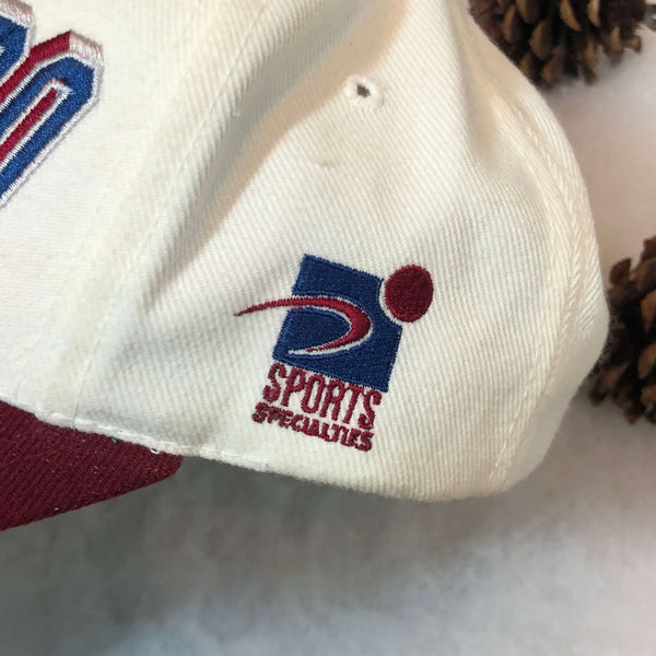 Vintage NHL Colorado Avalanche Sports Specialties Shadow Snapback Hat