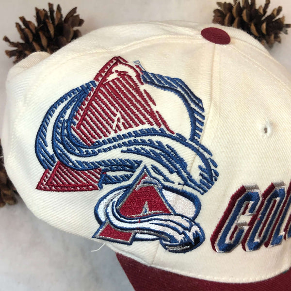 Vintage NHL Colorado Avalanche Sports Specialties Shadow Snapback Hat