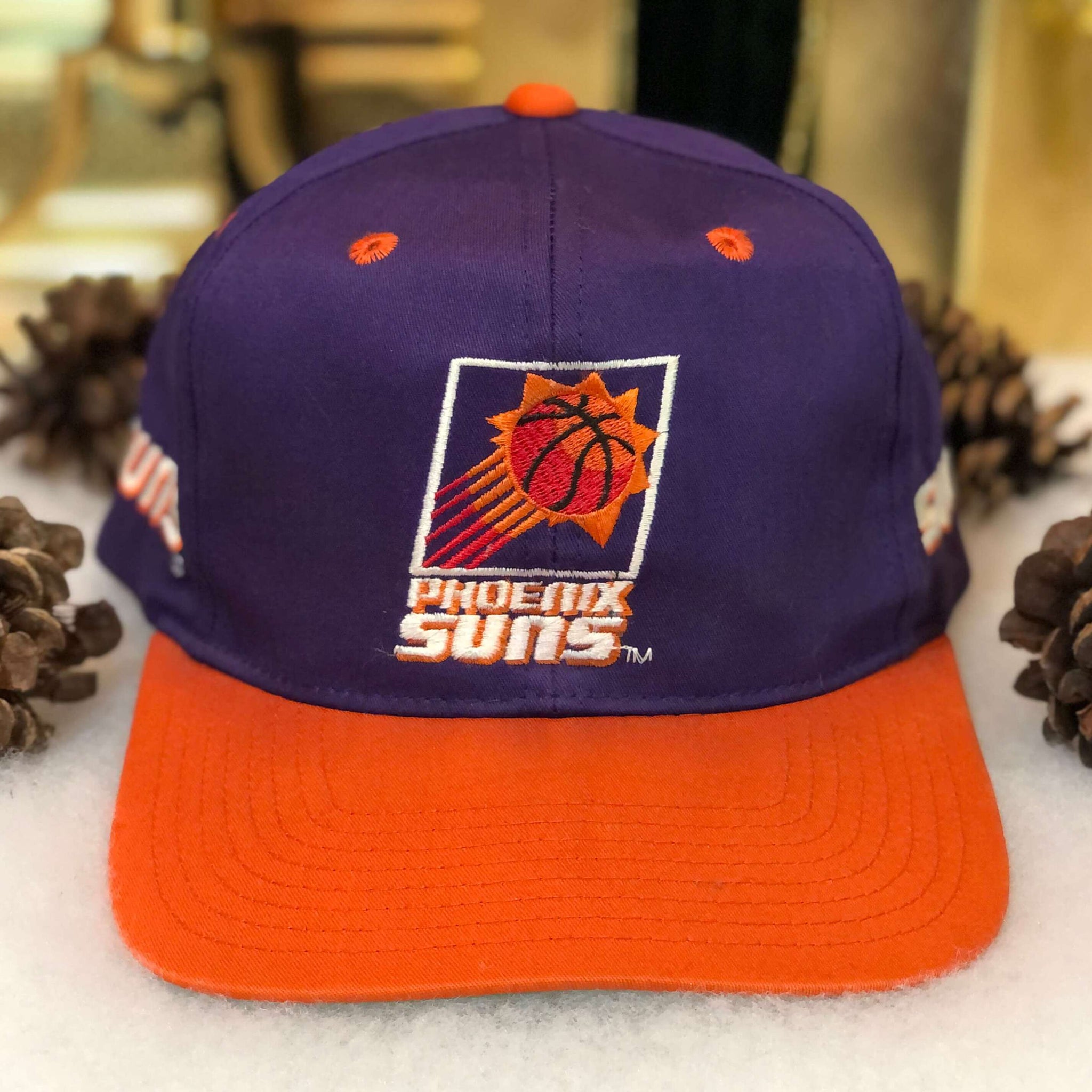 Vintage NBA Phoenix Suns Twins Enterprise Twill Snapback Hat