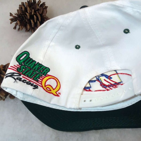 Vintage Deadstock NWT NASCAR Jeff Gordon Quaker State Racing Twill Snapback Hat