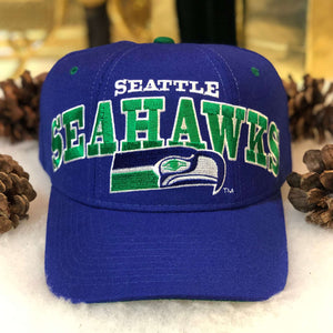 Vintage NFL Seattle Seahawks Starter Tri-Power Arch Wool Snapback Hat
