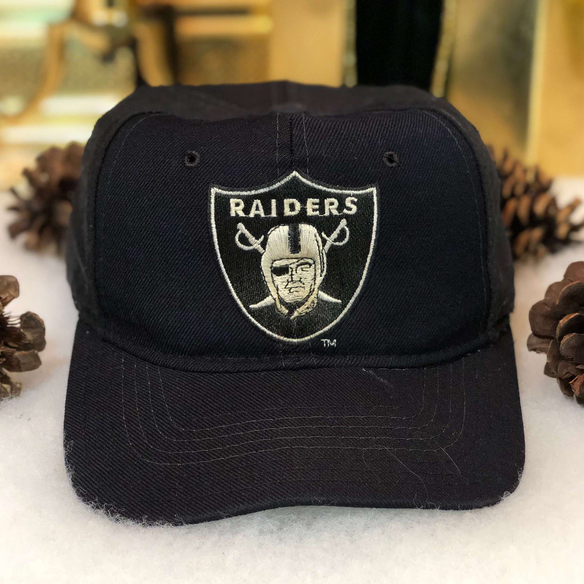 Vintage NFL Los Angeles Raiders New Era Snapback Hat