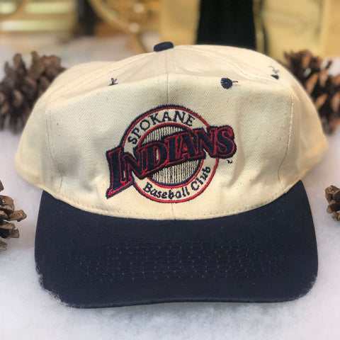 Vintage MiLB Spokane Indians Bimm Riddler Twill Snapback Hat