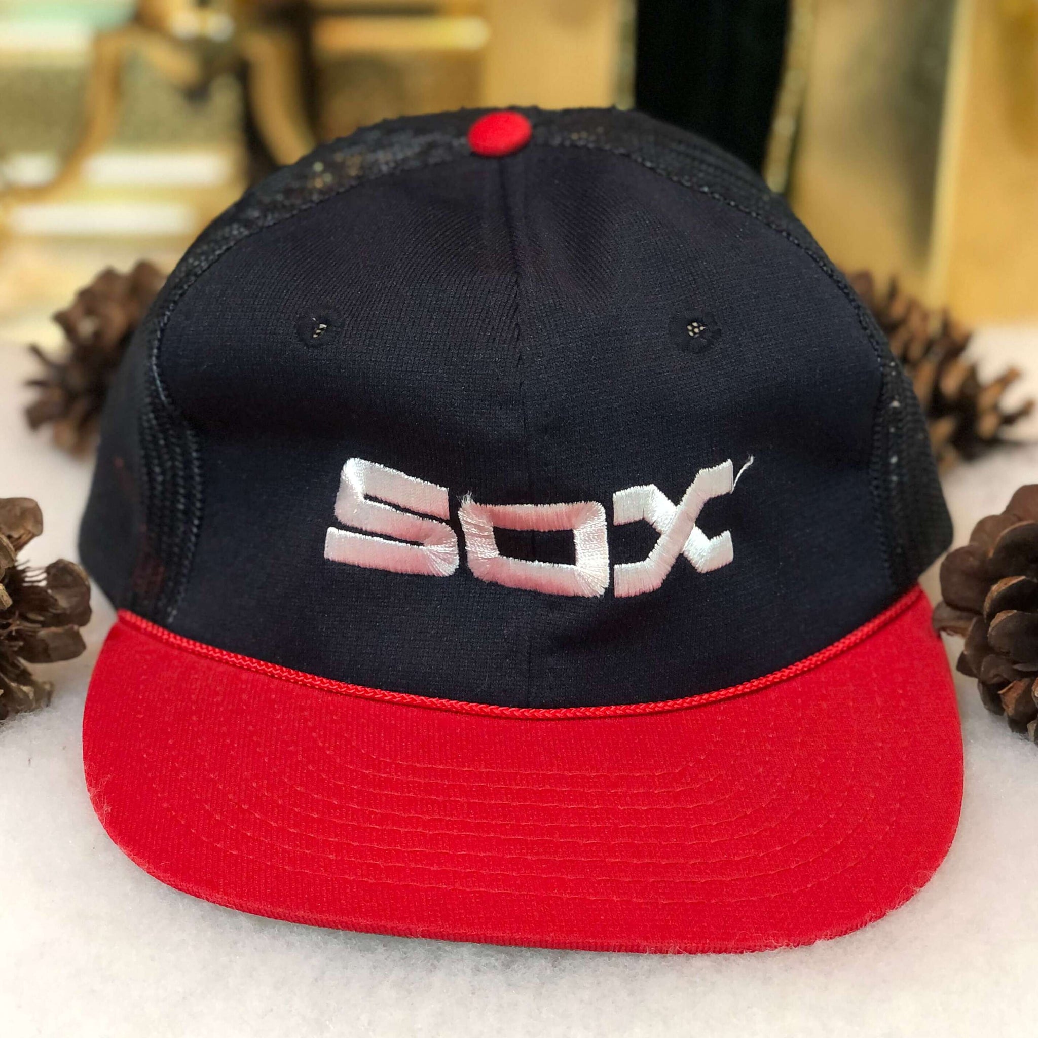 Vintage MLB Chicago White Sox Twins Enterprise Trucker Hat