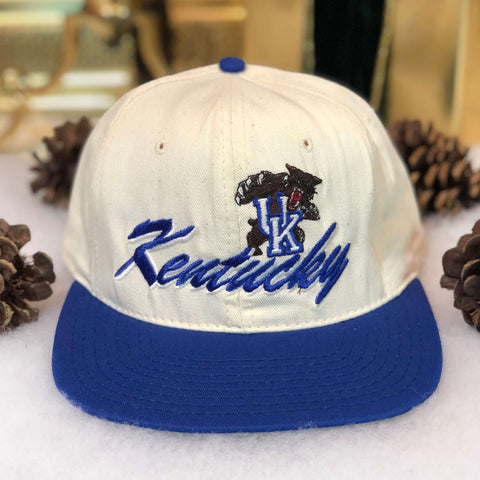 Vintage Deadstock NWOT NCAA Kentucky Wildcats P Cap Snapback Hat