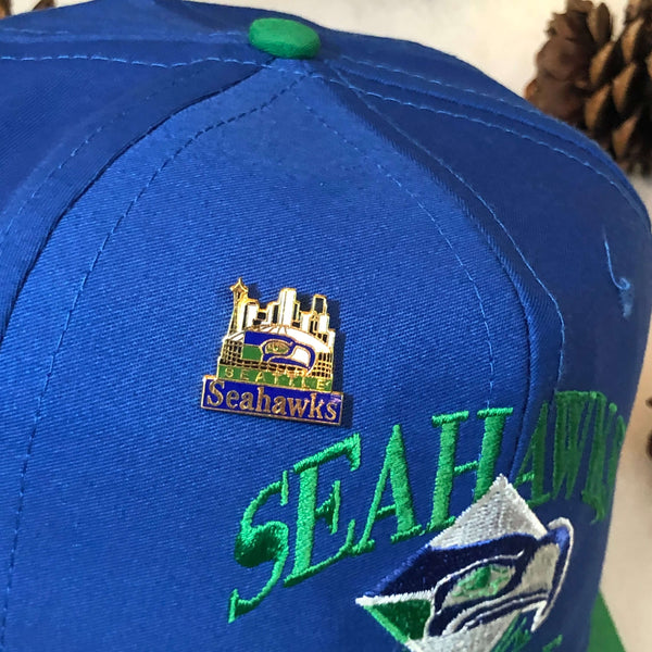 Vintage NFL Seattle Seahawks AJD Twill Snapback Hat