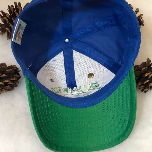Vintage NFL Seattle Seahawks AJD Twill Snapback Hat