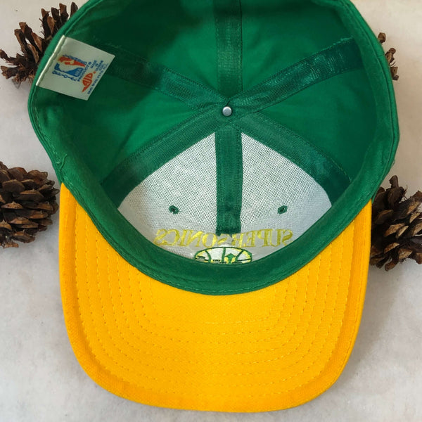 Vintage NBA Seattle Supersonics AJD Twill Snapback Hat