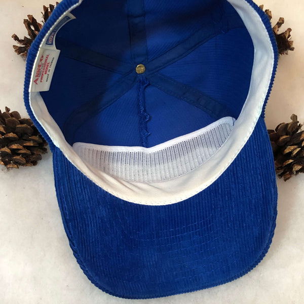 Vintage NFL Seattle Seahawks Annco Corduroy Snapback Hat