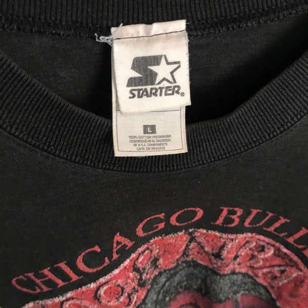Vintage 1998 NBA Champions Chicago Bulls Starter T-Shirt (L)