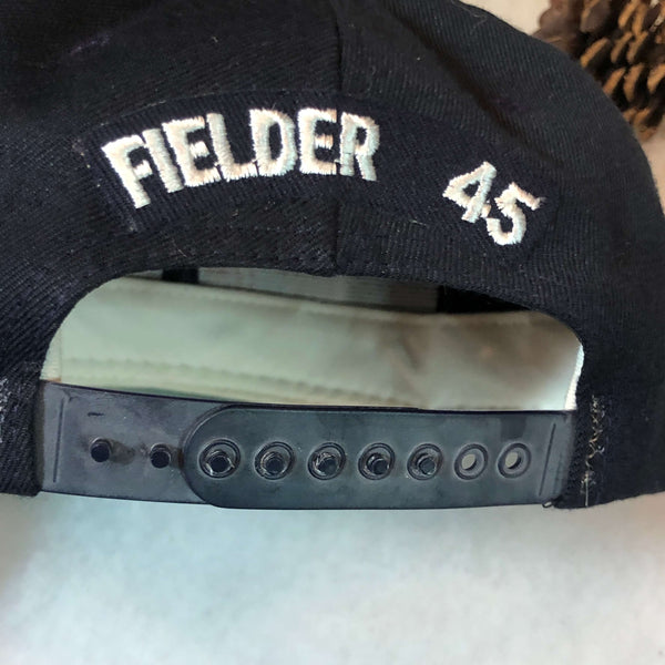 Vintage MLB Detroit Tigers Cecil Fielder AJD Snapback Hat