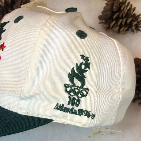 Vintage Deadstock NWT 1996 USA Atlanta Olympics The Game Twill Snapback Hat